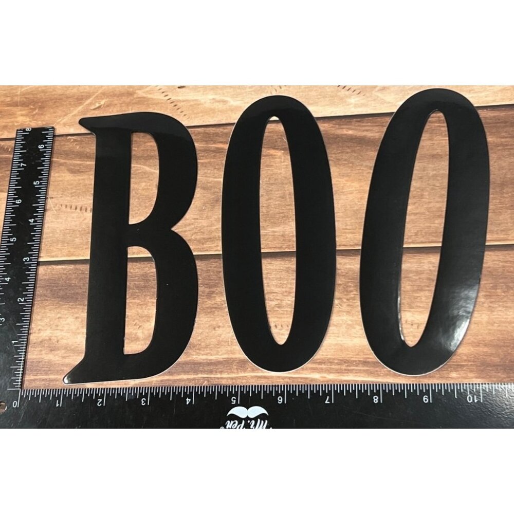 Recollections Halloween Vinyl Stickers Boo For Crafting Walls & Decor 430415